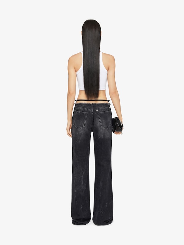 Givenchy Cropped tank top in cotton with 4G detail Tienda