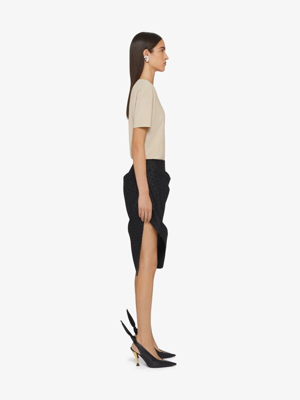 Givenchy Monogram 72 t-shirt in cotton and sequins Mejor oferta