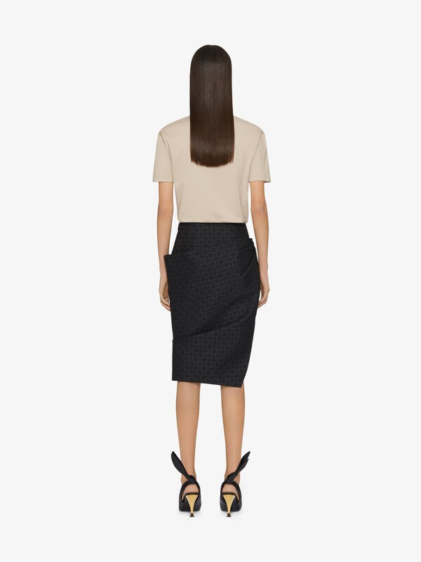 Givenchy Monogram 72 t-shirt in cotton and sequins Mejor oferta
