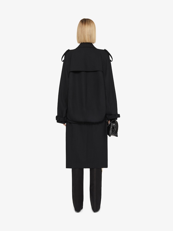 Givenchy Oversized trench-coat in wool Últimos 3 días