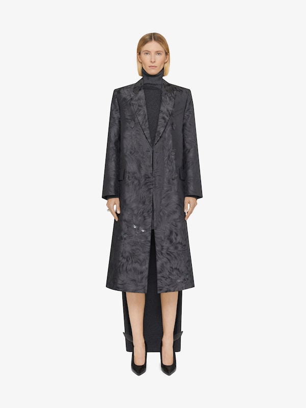 Givenchy Coat in cat jacquard Último día