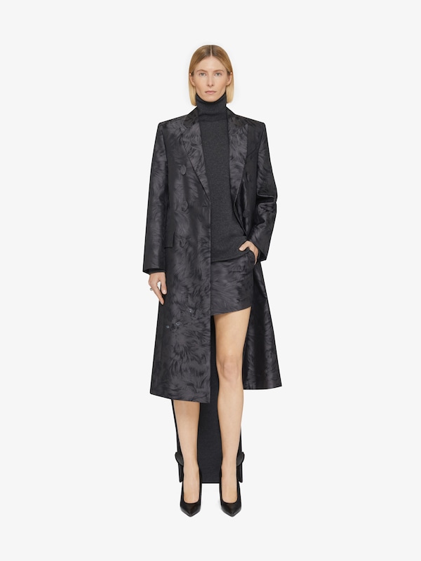 Givenchy Coat in cat jacquard Último día