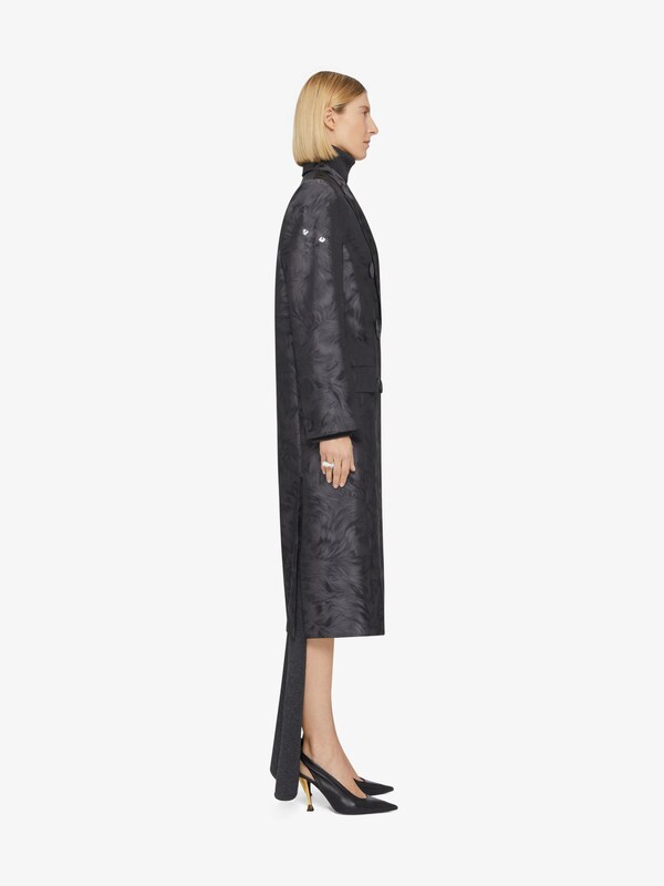 Givenchy Coat in cat jacquard Último día