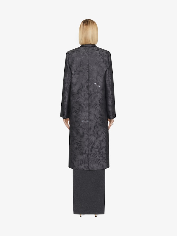 Givenchy Coat in cat jacquard Último día