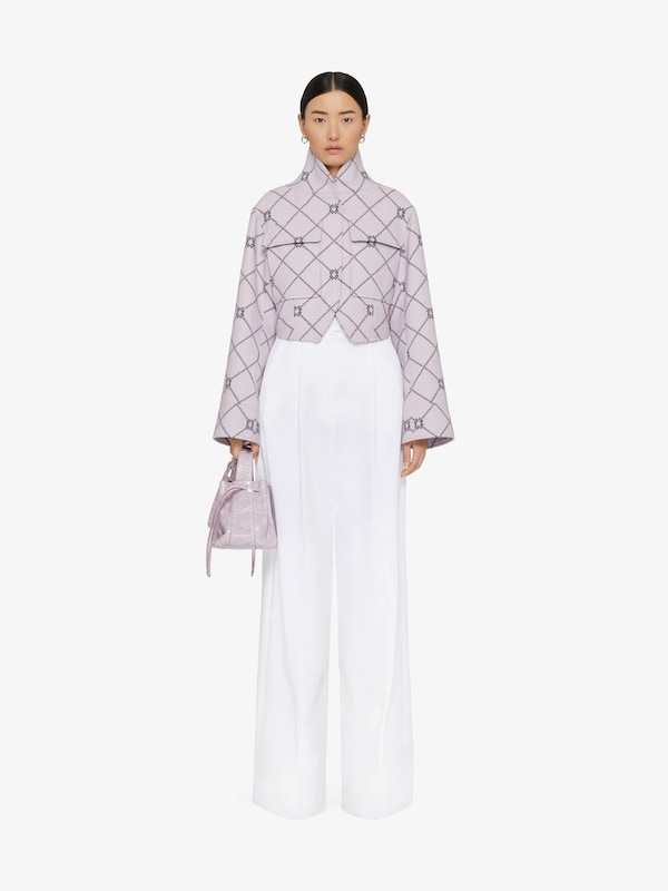 Givenchy Checked jacket in wool with monogram 72