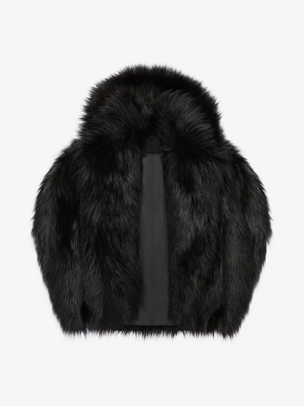 Givenchy Oversized cape in faux fur Superdescuento