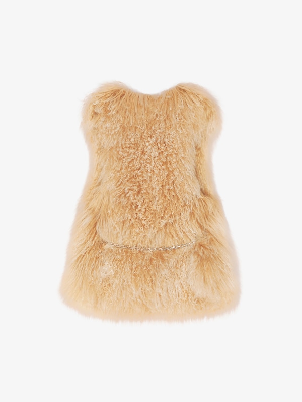 Givenchy Sleeveless jacket in fur Envío internacional gratuito