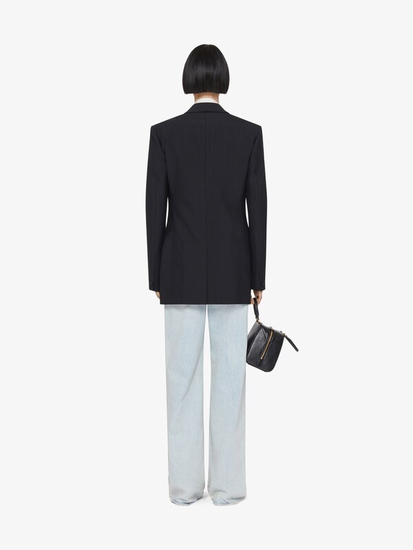 Givenchy Jacket in wool with lurex stripes Tienda de fábrica