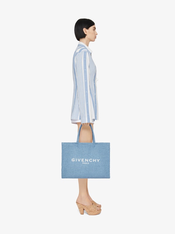Givenchy Shirt in cotton and linen with 4G stripes Devoluciones gratuitas