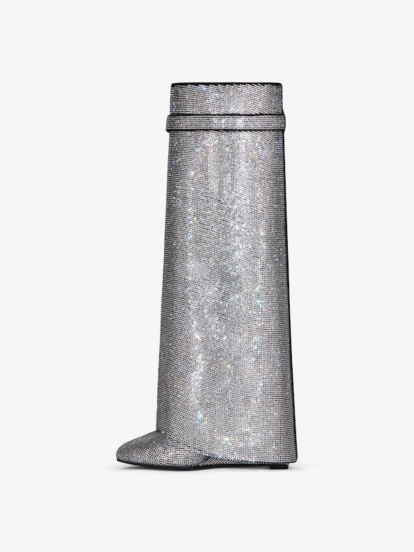 Givenchy Shark Lock boots wide fit in strass Ofertas