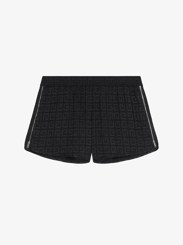 Givenchy Shorts with zips in 4G jacquard Liquidación