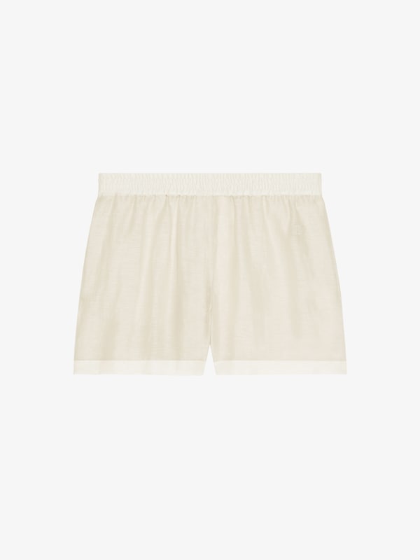 Givenchy Shorts in silk and linen Rebajas online