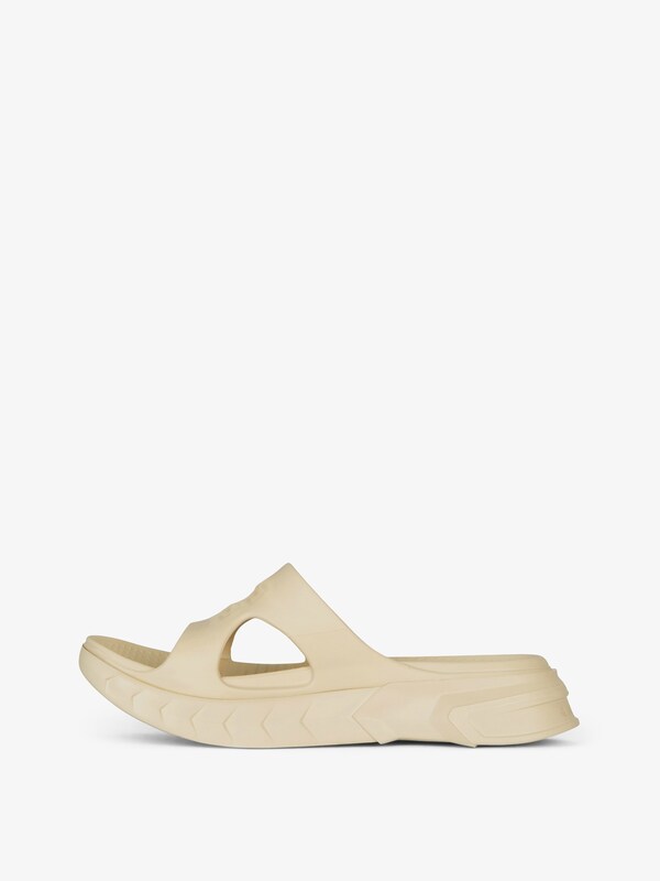 Givenchy Marshmallow flat mules in rubber Libre de impuestos