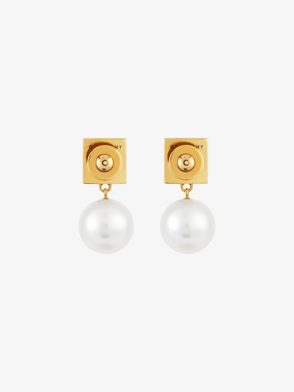Givenchy 4G earrings in metal with pearls Precio ultrabajo