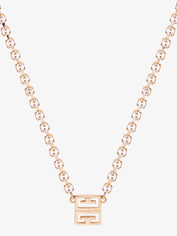 Givenchy 4G necklace in metal with crystals 2025