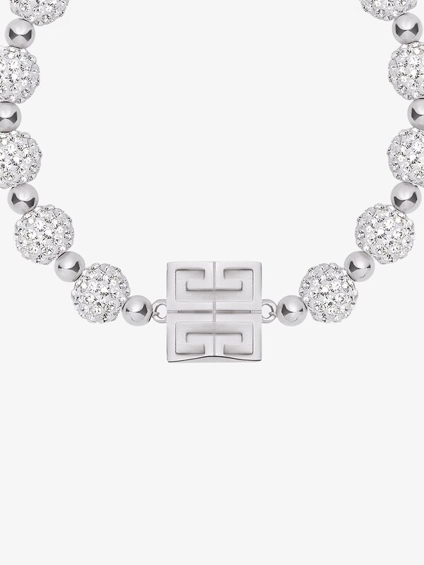 Givenchy 4G bracelet in metal with crystals En oferta