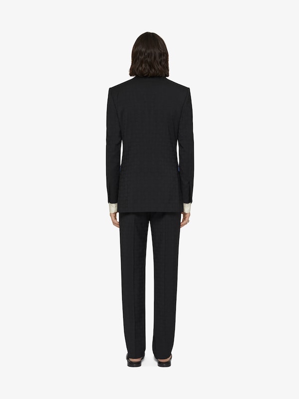 Givenchy Slim fit tailored pants in monogram 72 jacquard COMPRAR AHORA