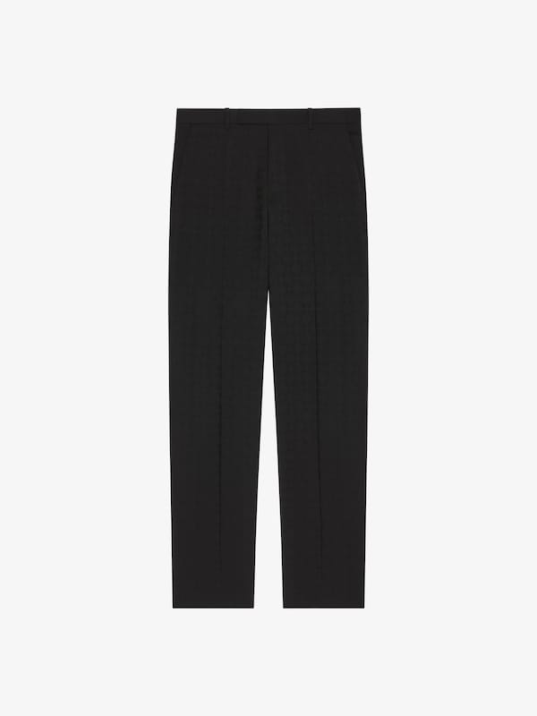 Givenchy Slim fit tailored pants in monogram 72 jacquard COMPRAR AHORA