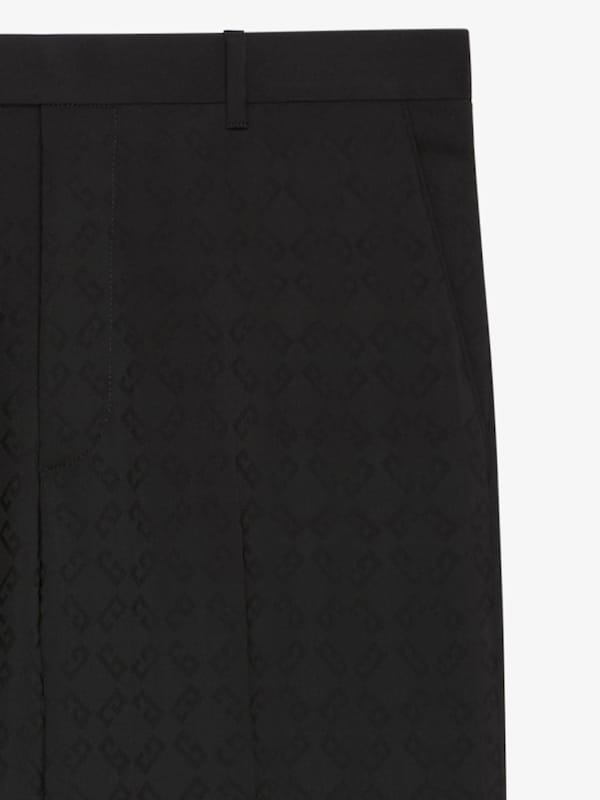 Givenchy Slim fit tailored pants in monogram 72 jacquard COMPRAR AHORA
