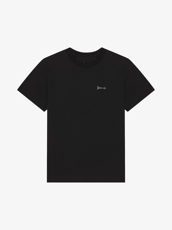 Givenchy T-shirt in cotton with Hubert objects print Último día