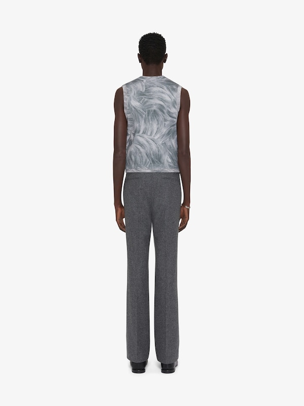 Givenchy Printed cat tank top in cotton Promoción por tiempo limitado