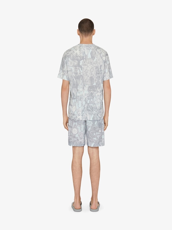 Givenchy T-shirt in cotton with Hubert objects print Solo hoy