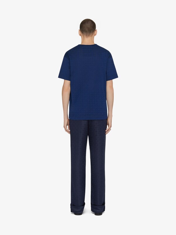 Givenchy T-shirt in monogram 72 jacquard Grandes descuentos