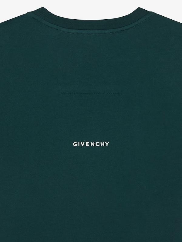 Givenchy Slim fit t-shirt in cotton with 4G embroidery Libre de impuestos