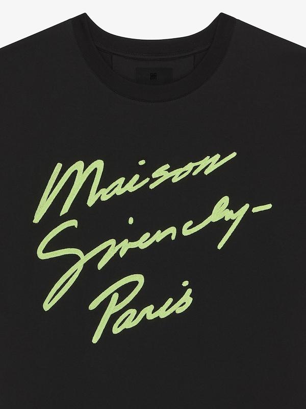 Givenchy Maison GIVENCHY t-shirt in cotton Descuentos del mes