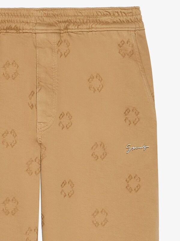 Givenchy Jogger pants in monogram 72 denim Última moda
