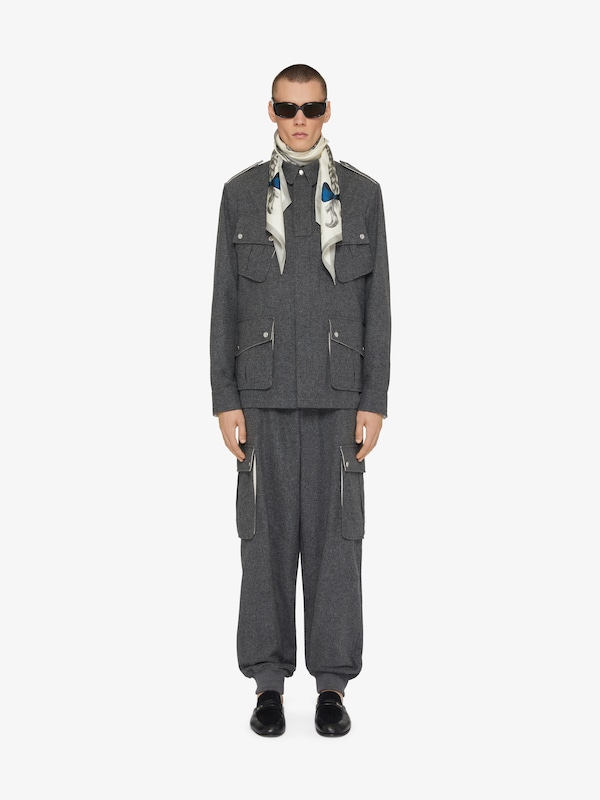 Givenchy Cargo pants in wool Ofertas de temporada