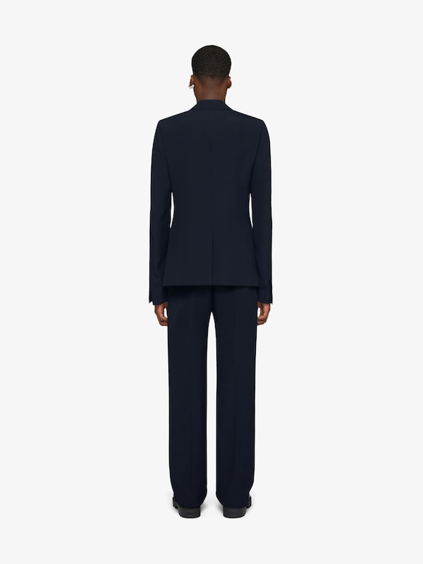 Givenchy Tailored pants in wool with satin piping Grandes ahorros