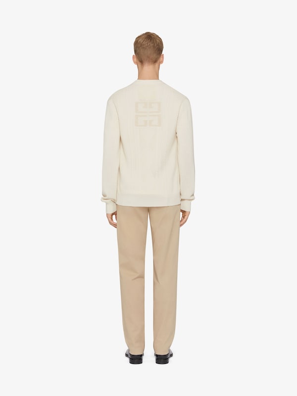 Givenchy Chino pants in cotton with 4G detail 2025