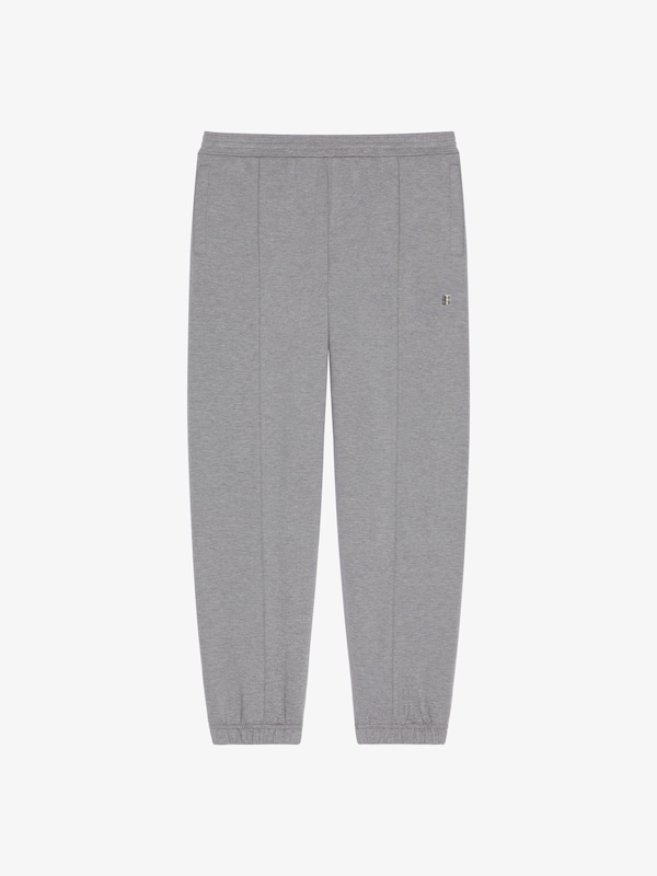 Givenchy Jogger pants in fleece with 4G detail En línea