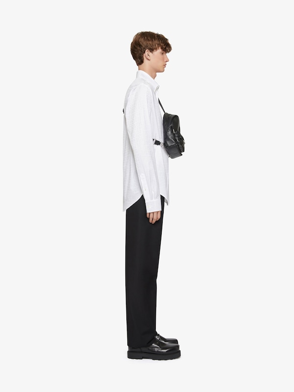 Givenchy Slim fit jogger pants in wool and mohair Ofertas
