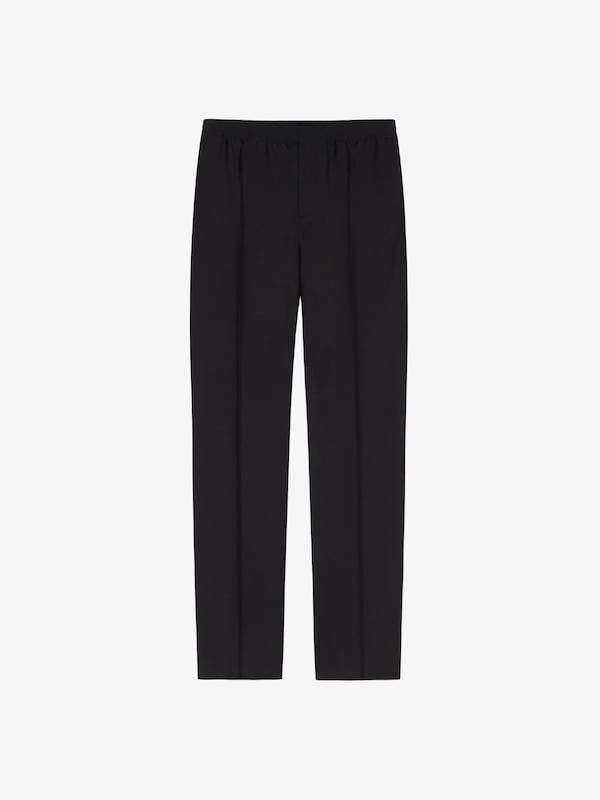Givenchy Slim fit jogger pants in wool and mohair Ofertas