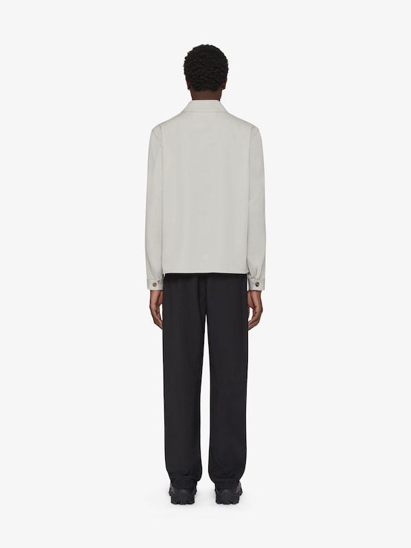 Givenchy Jogger pants in wool with 4G detail En oferta