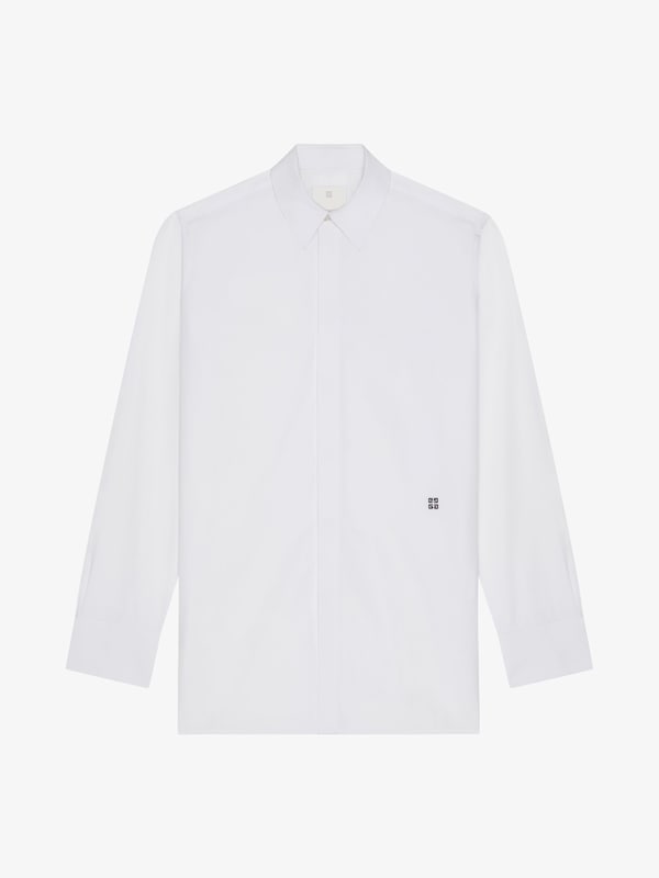 Givenchy Shirt in poplin with 4G detail Rebajas top