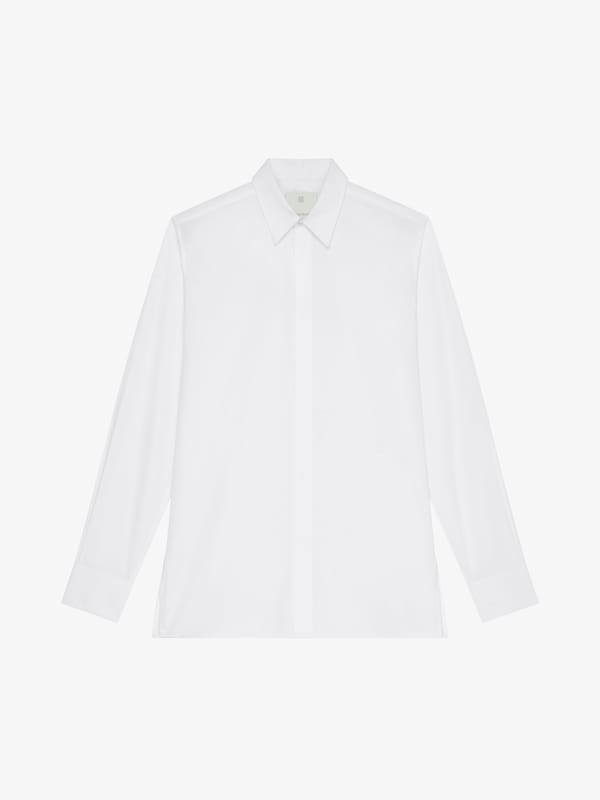 Givenchy Shirt in 4G embroidered poplin Oferta especial