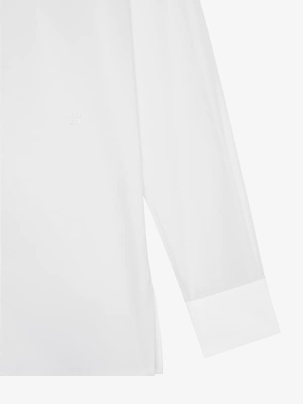 Givenchy Shirt in 4G embroidered poplin Oferta especial