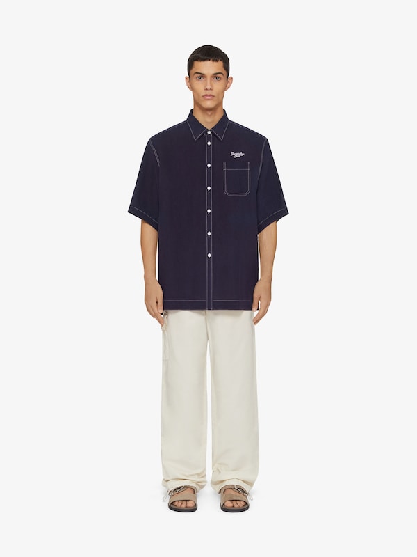 Givenchy GIVENCHY 1952 shirt in linen Últimos 3 días