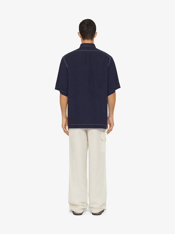 Givenchy GIVENCHY 1952 shirt in linen Últimos 3 días