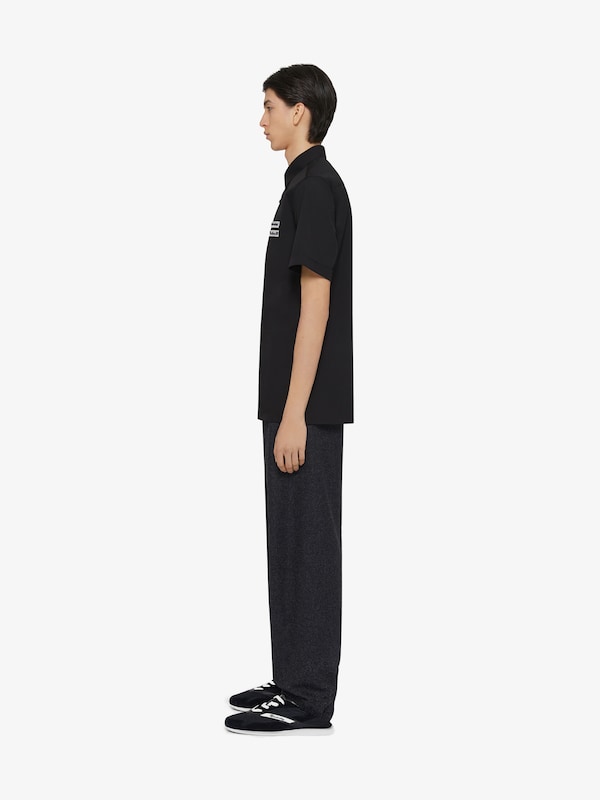 Givenchy Shirt in poplin with GIVENCHY gros grain COMPRAR AHORA