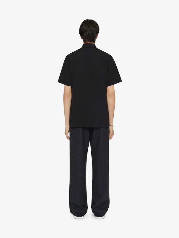 Givenchy Shirt in poplin with GIVENCHY gros grain COMPRAR AHORA