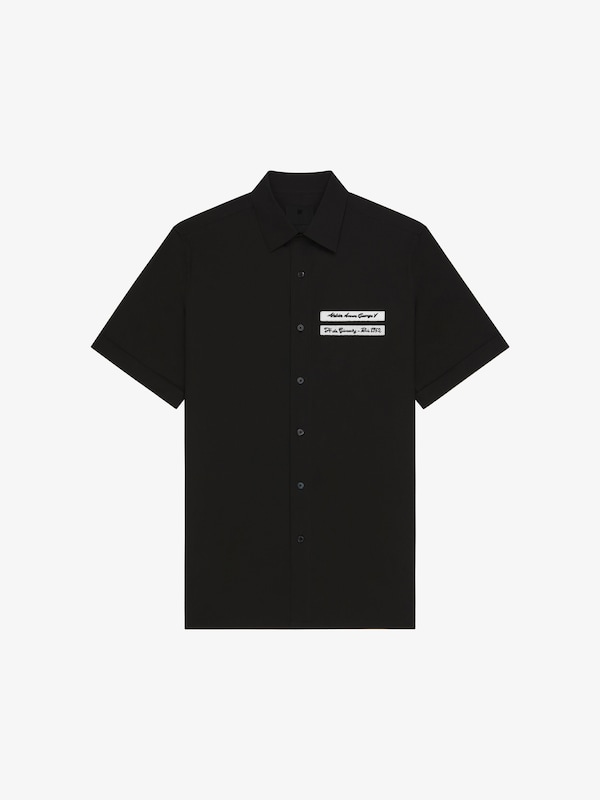 Givenchy Shirt in poplin with GIVENCHY gros grain COMPRAR AHORA