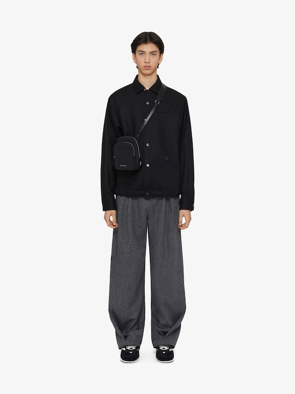 Givenchy Small Pandora camera bag in nylon Liquidación