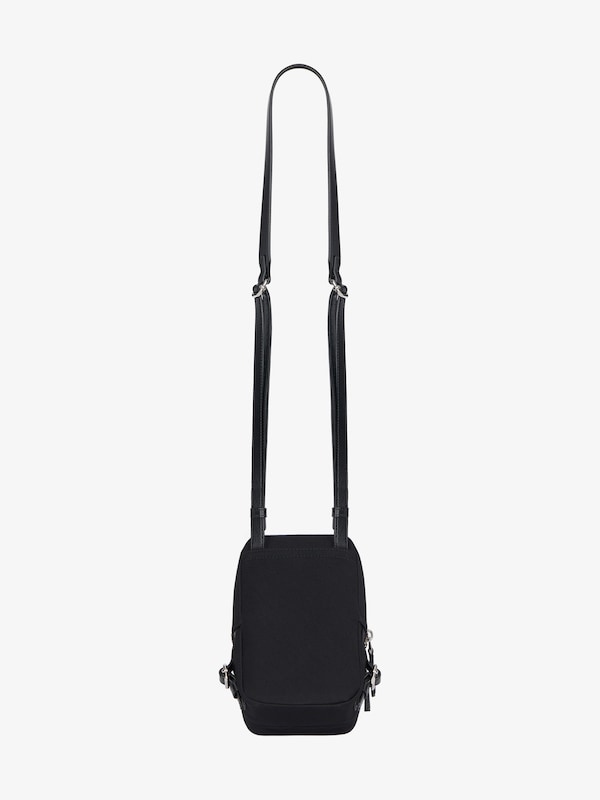 Givenchy Small Pandora camera bag in nylon Liquidación