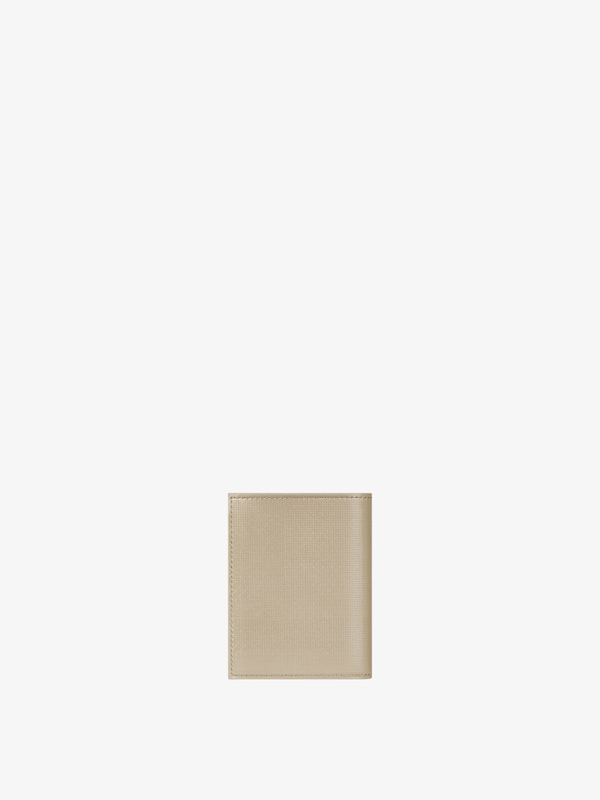 Givenchy Card holder in 4G leather En oferta