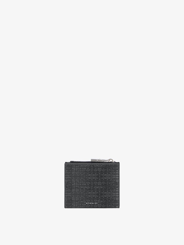 Givenchy GIVENCHY multi compact wallet in 4G leather Libre de impuestos