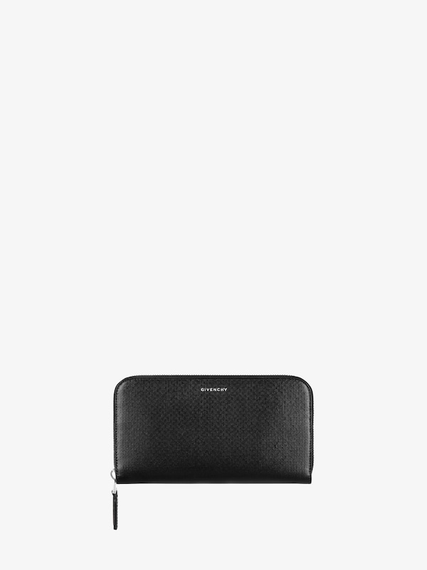 Givenchy Zipped wallet in 4G Classic leather Descuento por venta flash
